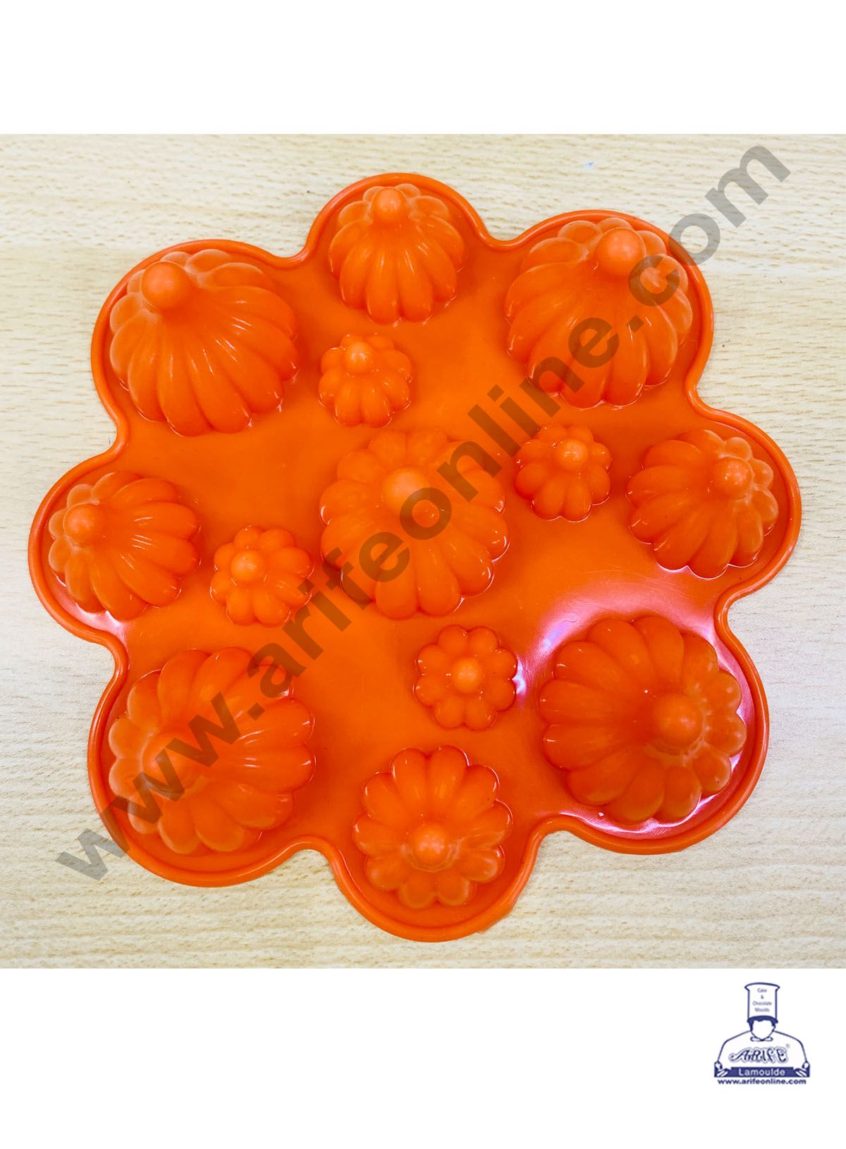 Cake Decor Modak Shape 13 Cavity Mix Size Chocolate Mould, Ganesh Chaturti Festivals