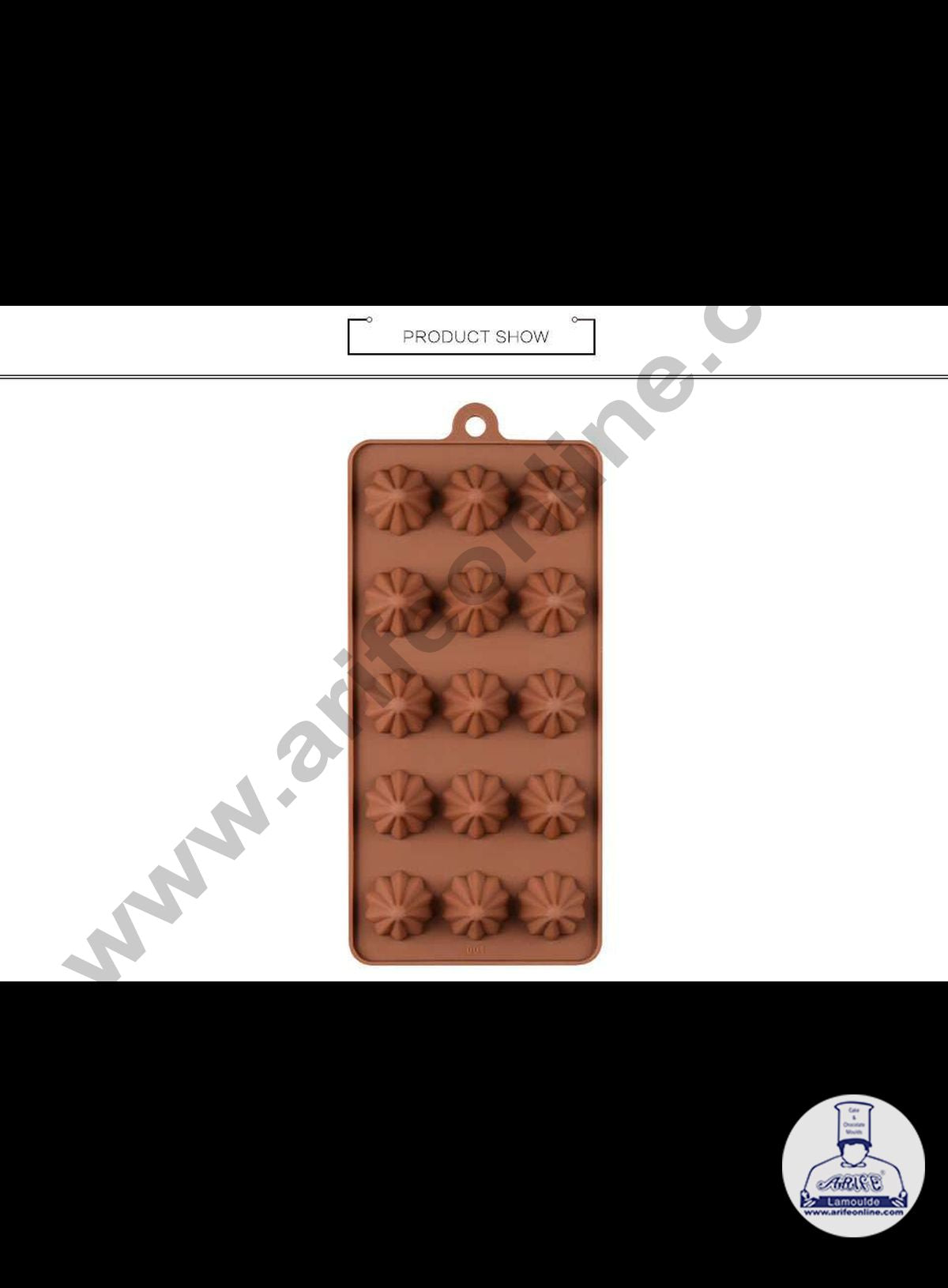 Cake Decor Modak Shape 15 Cavity Chocolate Mould, Ganesh Chaturti Festivals