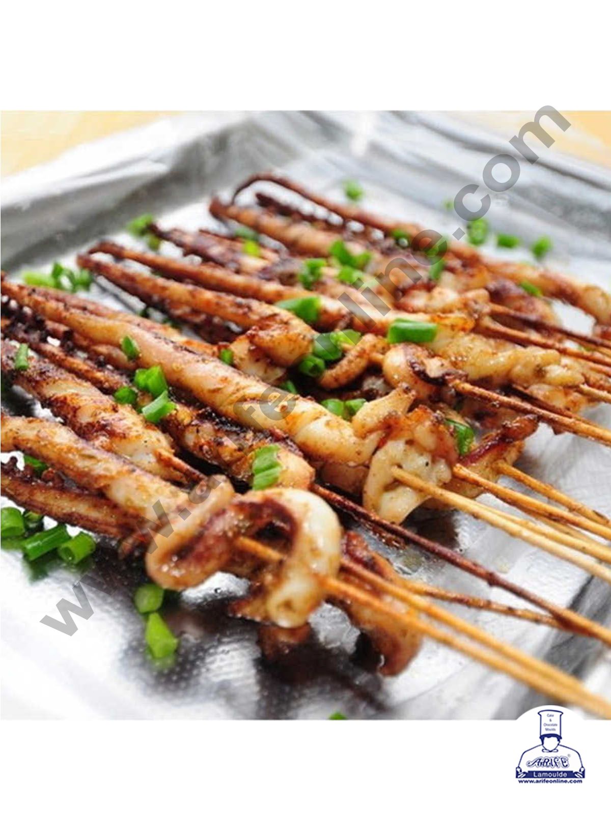 Cake Decor Natural Bamboo Wooden Skewers/BBQ Sticks for Kebab Chicken Paneer Tikka Fruits Salad for Barbecue and Grilling ( 10 inches )