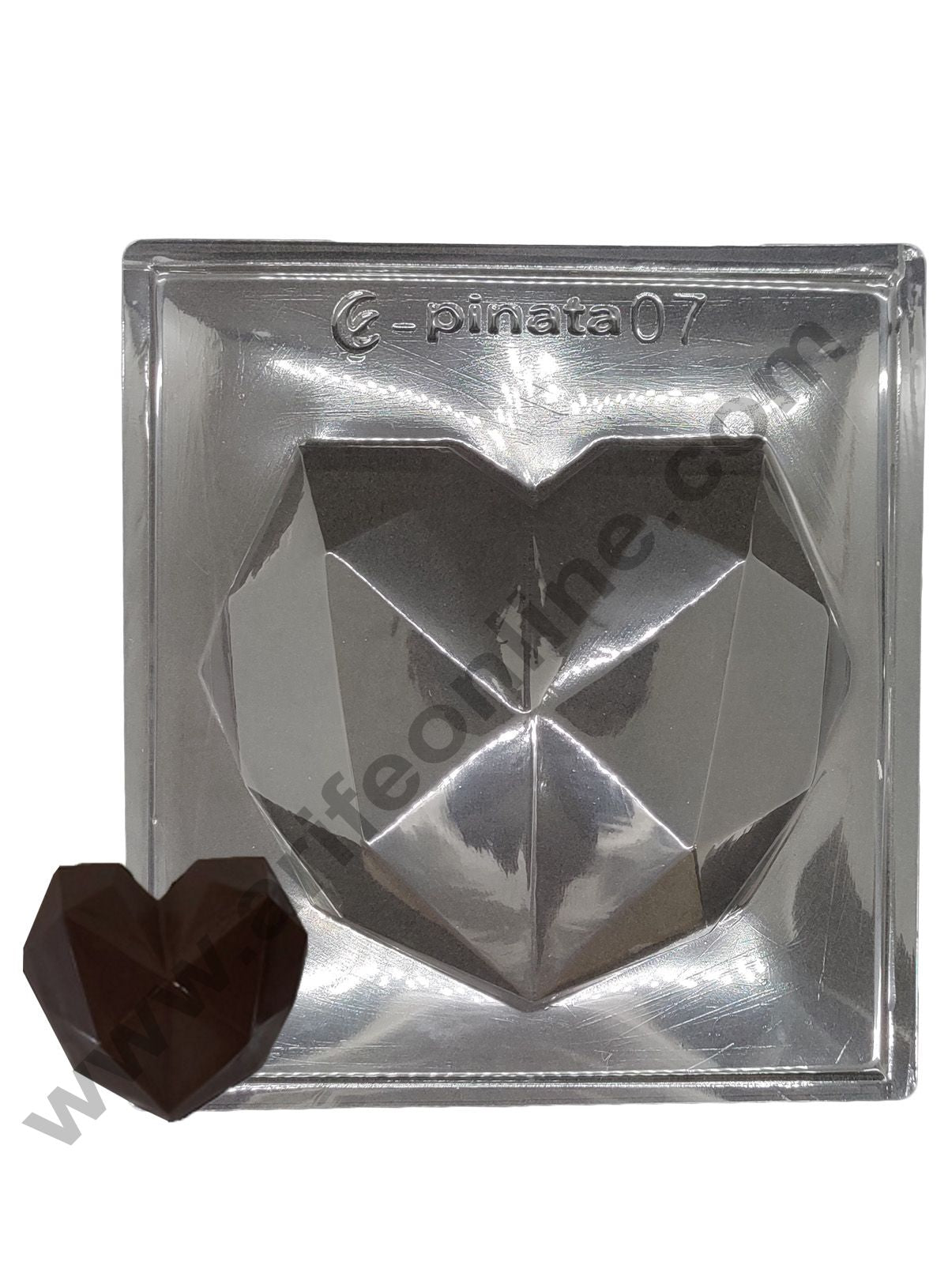 Cake Decor PVC Pinata Moulds - Heart Pinata Big - Pinata 07