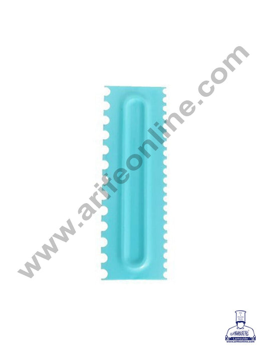 Cake Decor Plastic Icing Comb Scraper Smoother Icing Fondant Cake Decorating Tool (B-9953-13)