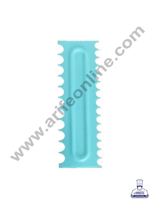 Cake Decor Plastic Icing Comb Scraper Smoother Icing Fondant Cake Decorating Tool (B-9953-18)