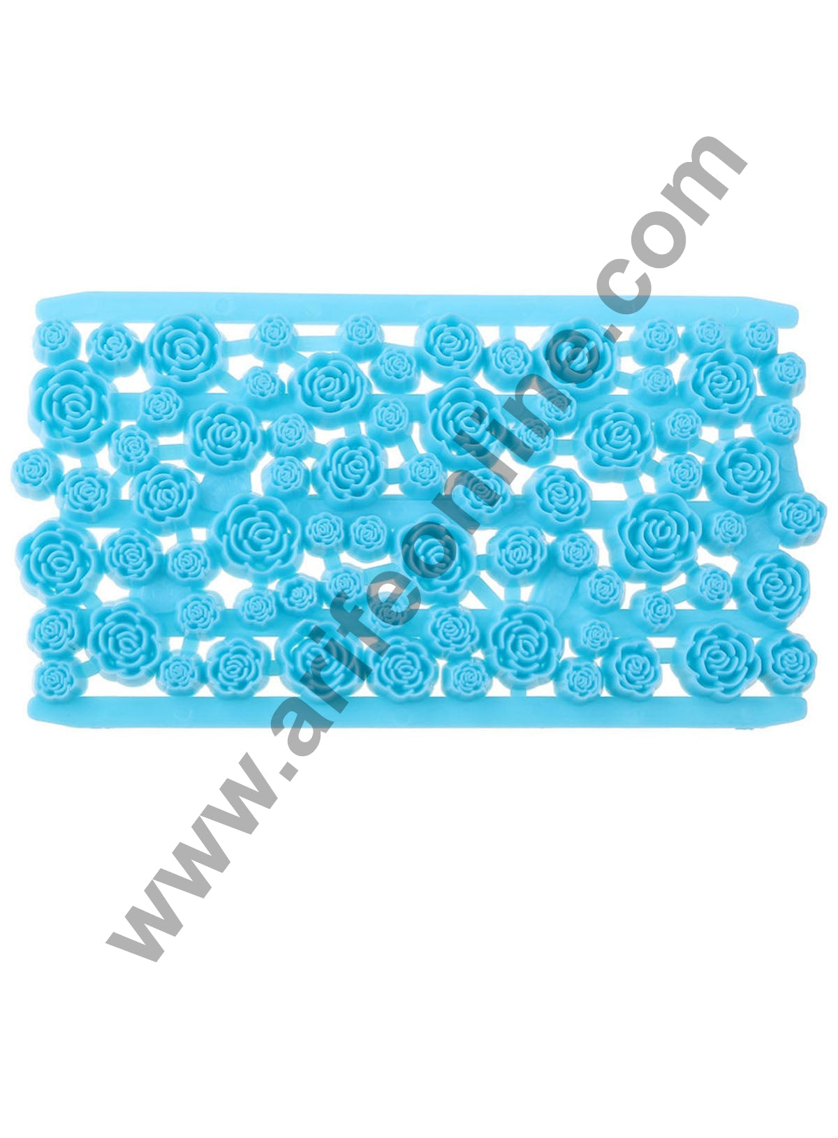 Cake Decor Plastic Rose Petal Quilt Mold Embosser Fondant Quilt Biscuit Mold Cookie Cutter For Cupcake Decoration And Cake Decorating Tools
