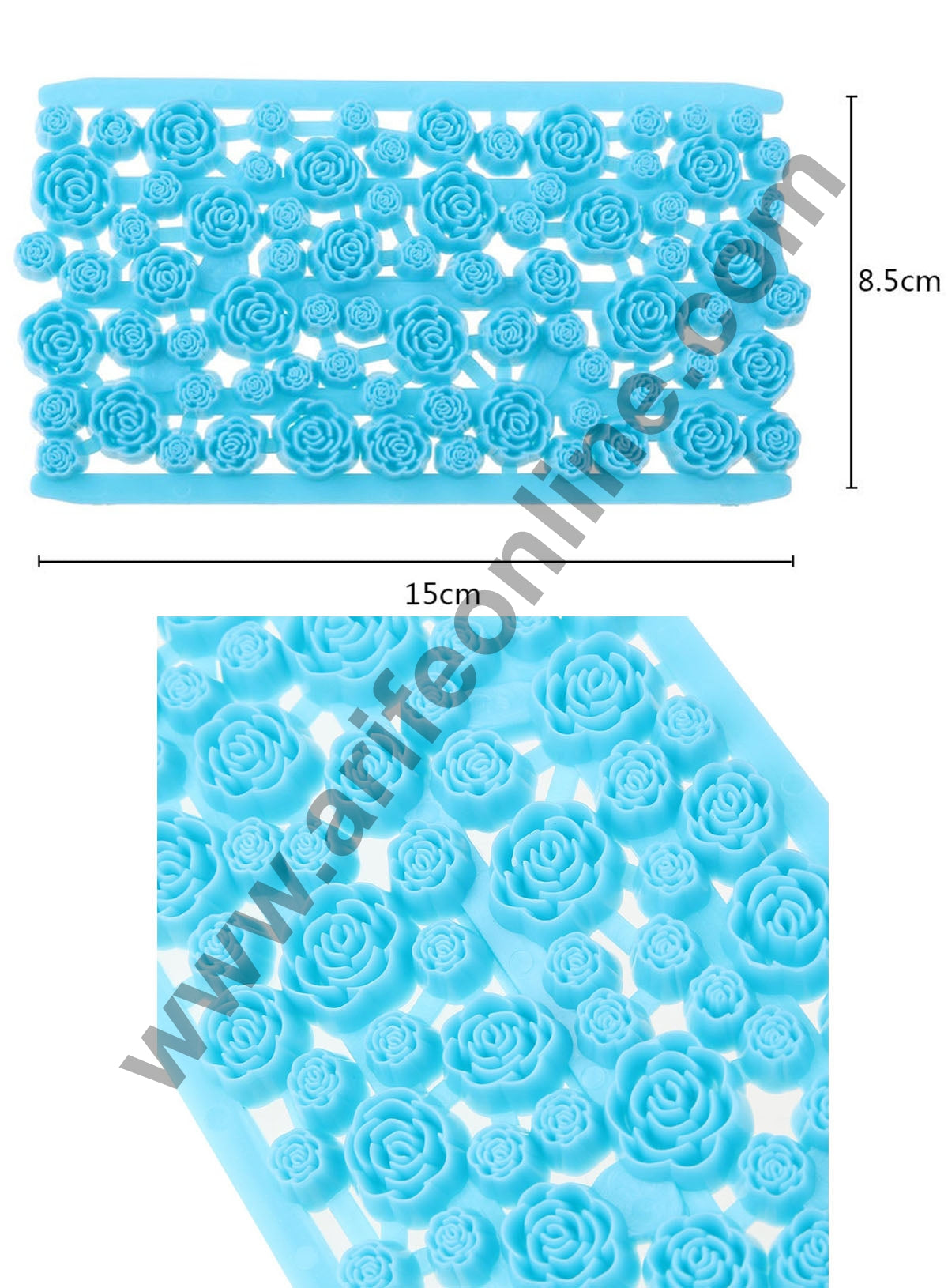 Cake Decor Plastic Rose Petal Quilt Mold Embosser Fondant Quilt Biscuit Mold Cookie Cutter For Cupcake Decoration And Cake Decorating Tools