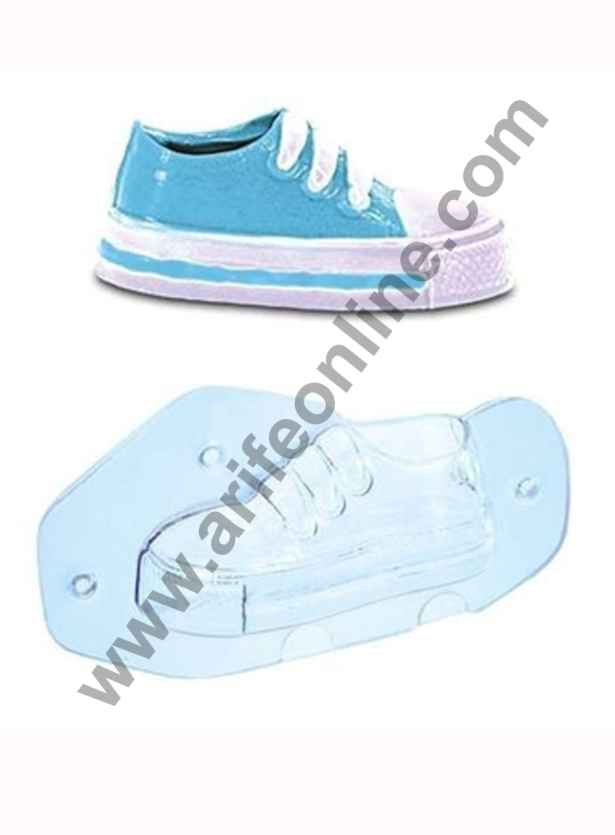 Cake Decor Polycarbonate 3D Children's Shoe Shape Chocolate Mold Cake Decorating Chocolate Mould Tools