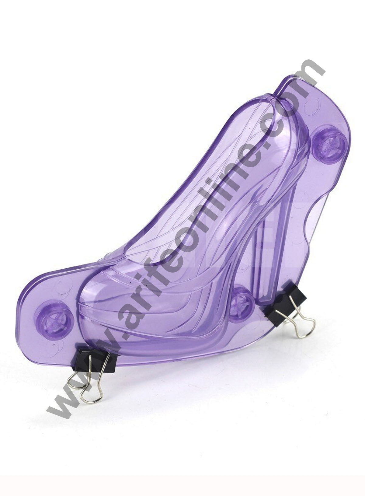 Cake Decor Polycarbonate 3D High heels Shoe Shape Chocolate Mold Cake Decorating Chocolate Mould Tools