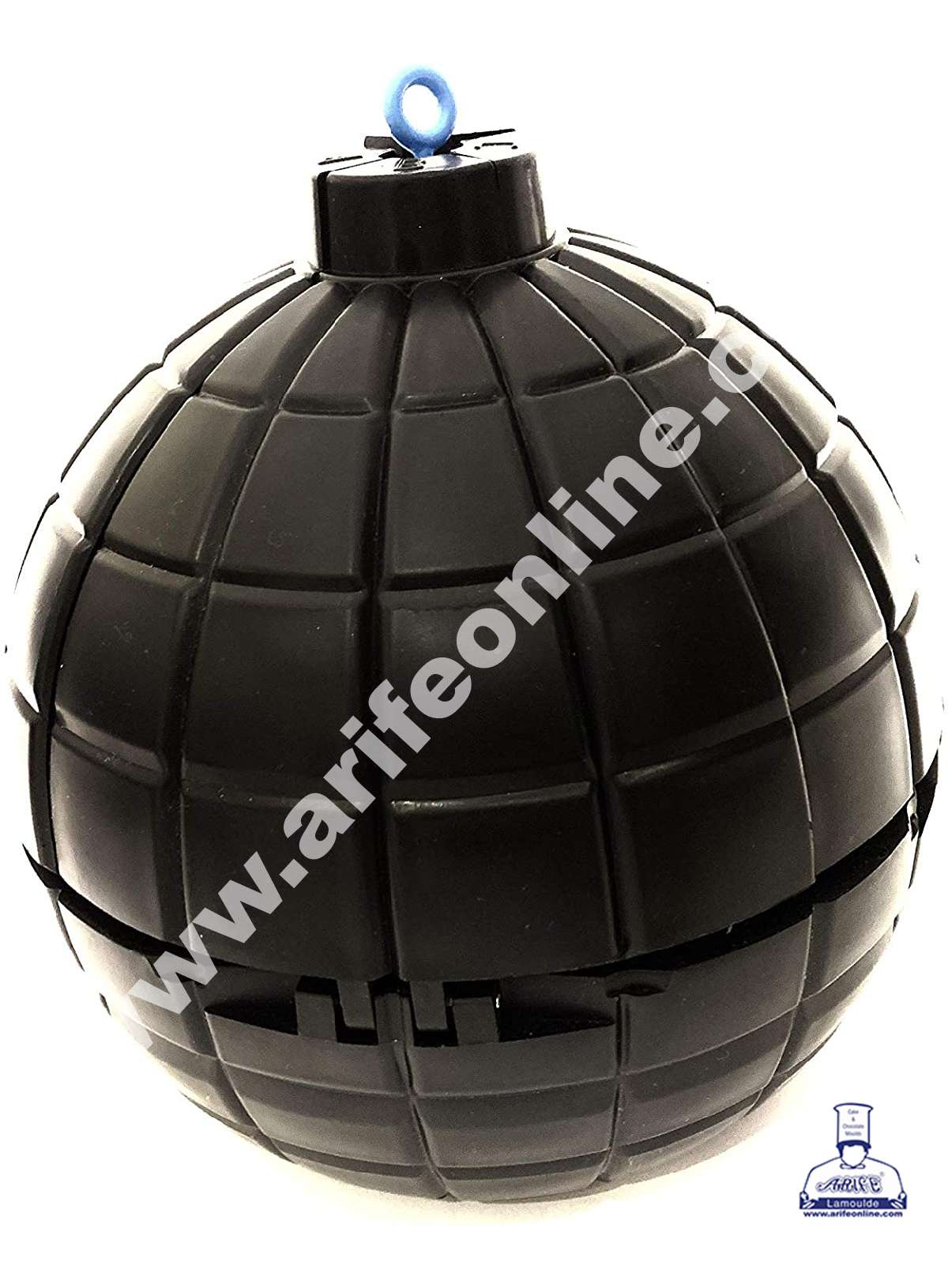 Cake Decor Surprise Unexpected Plastic Bomb Shaped Cake Gift Box for All Occasions (With Plate Inside)