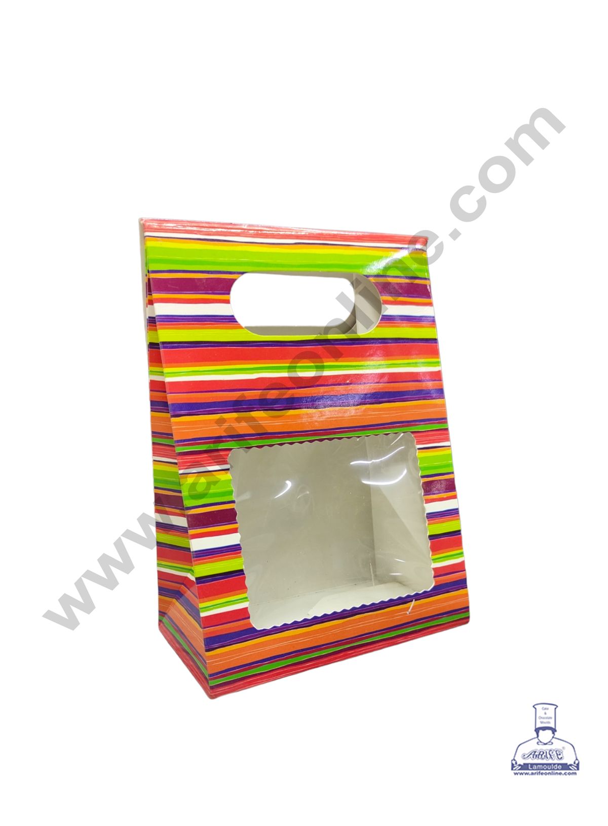 1 Mason Jar Paper Carry Bags Printed- 03 Small (10 Pcs) (MOQ 12 PACK)