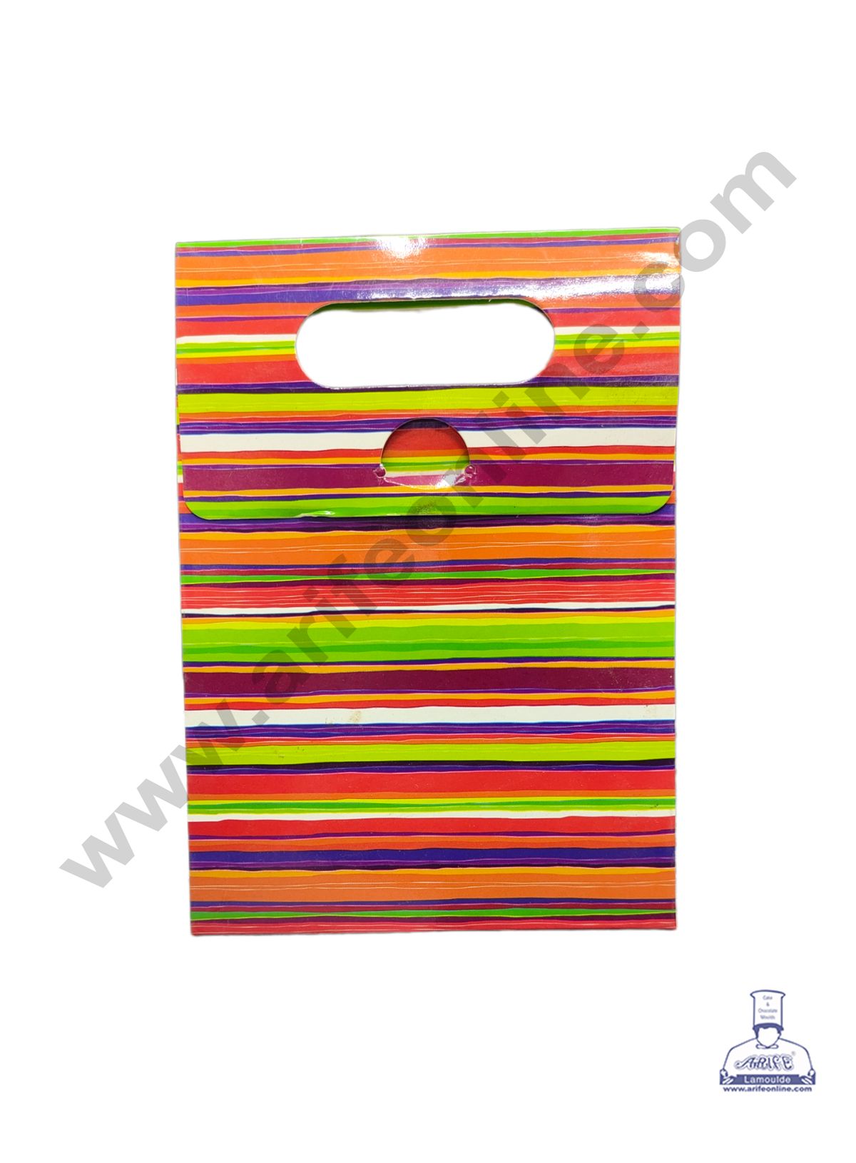 1 Mason Jar Paper Carry Bags Printed- 03 Small (10 Pcs) (MOQ 12 PACK)