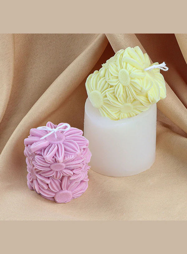 3D SunFlower Silicone Candle Mould | Soap, Wax Mould | SB-SCM-DYF7527 (MOQ 12 PCS) (AMD)