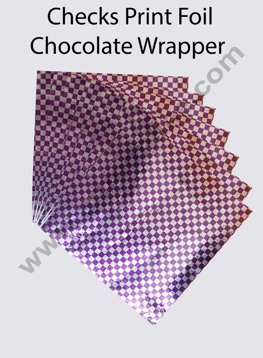 Check Print Cut Foil Wrapper