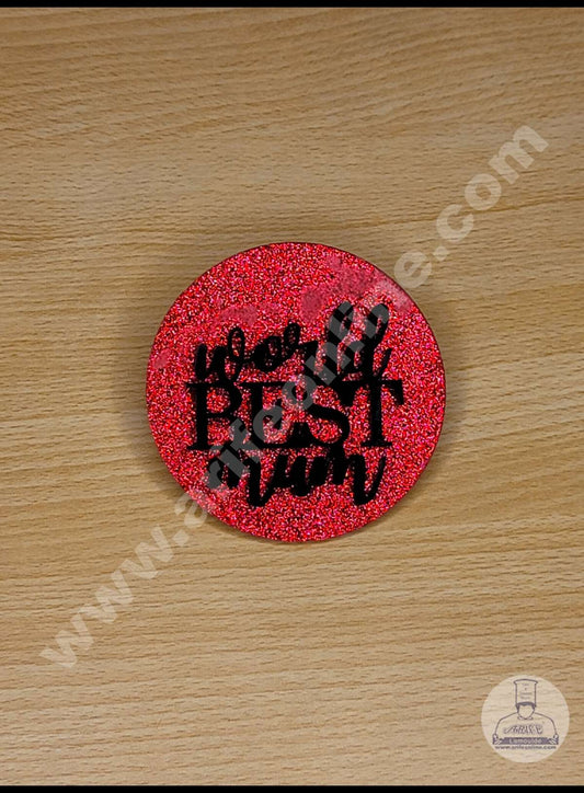 Cake Decor DIY Sweet Stamps For Fondant Embosser Round - World Best Mum