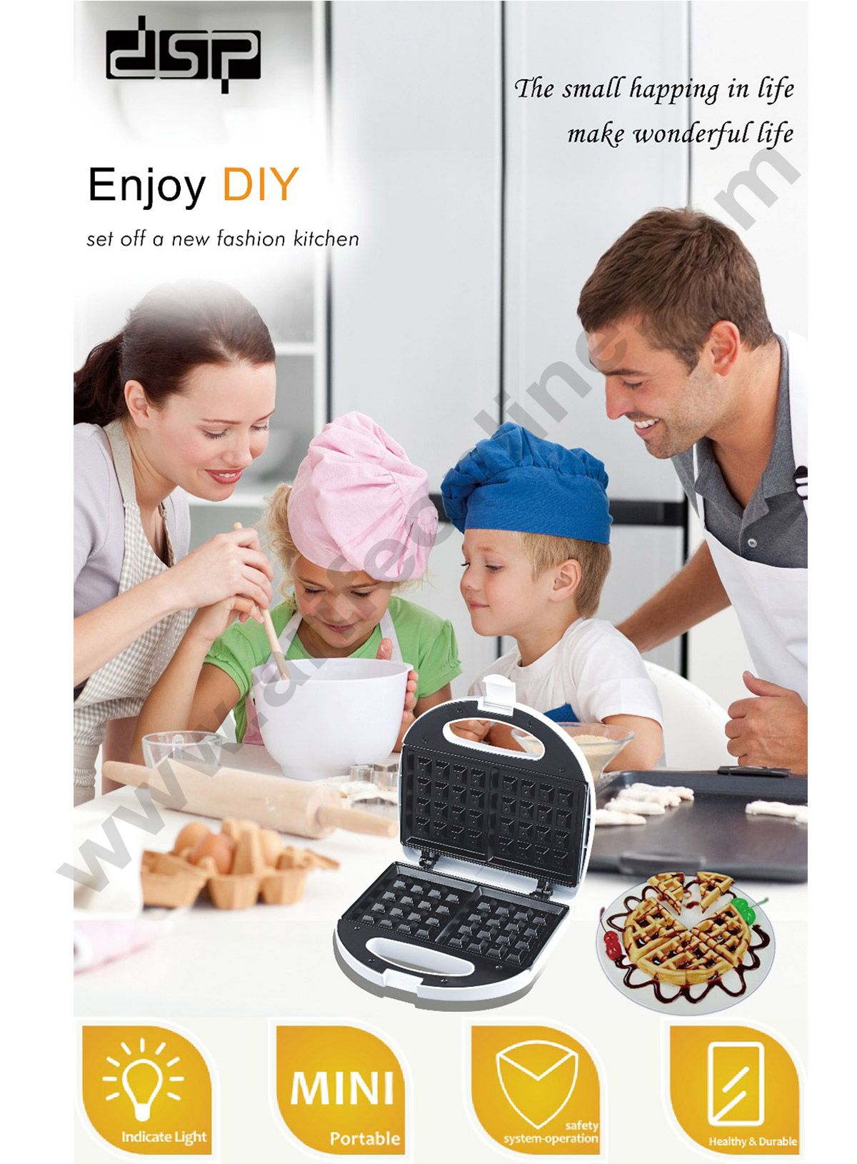 DSP Waffle Maker