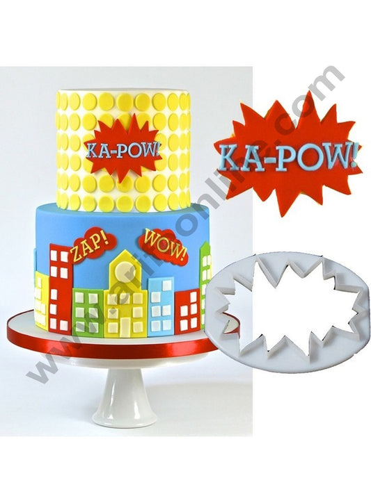 1pc Wow Cutter Fondant Tool (MOQ 12 PCS)