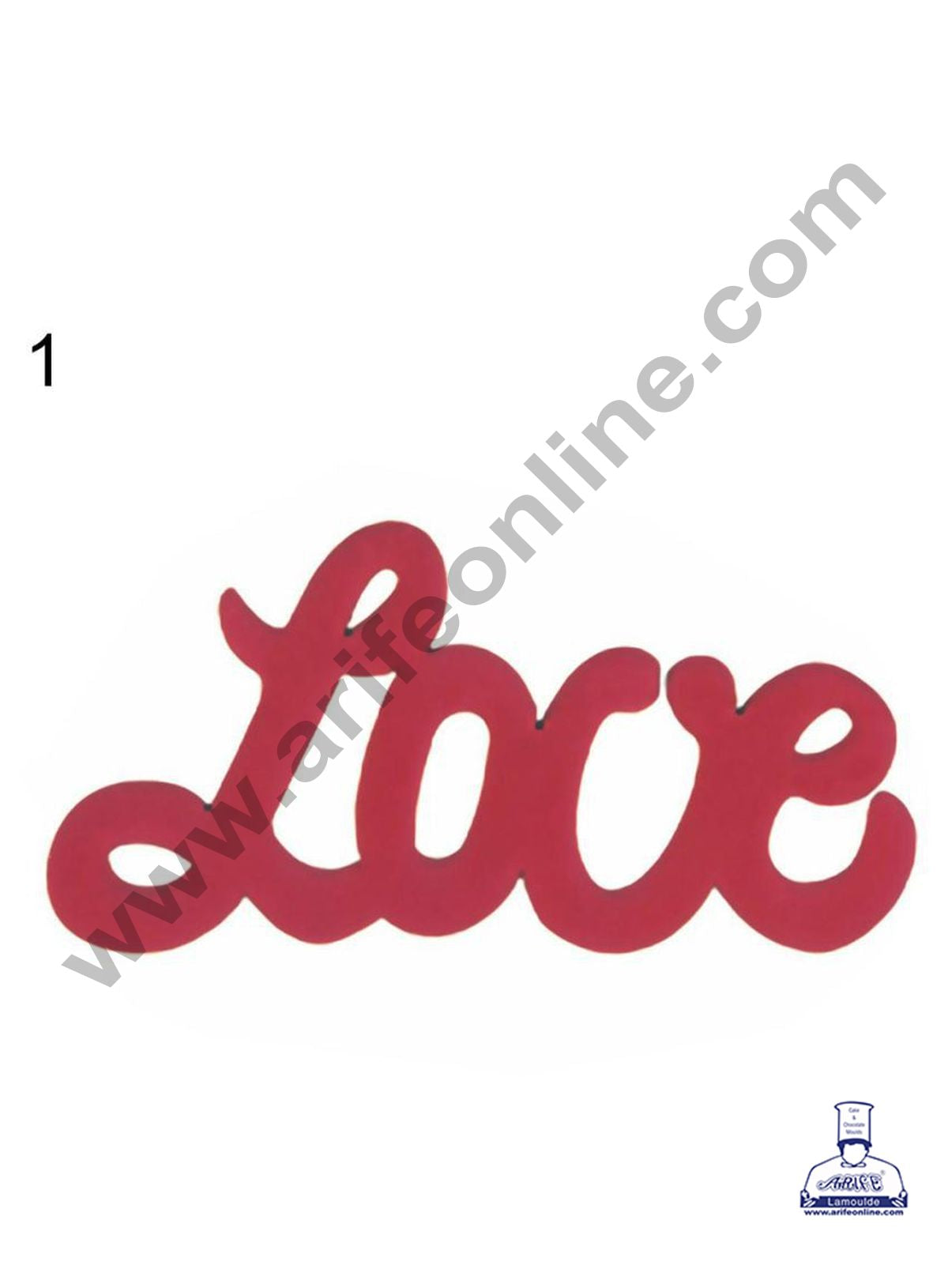 Cake Decor 1 Piece LOVE Fondant Cutters Cake Decorating Tool