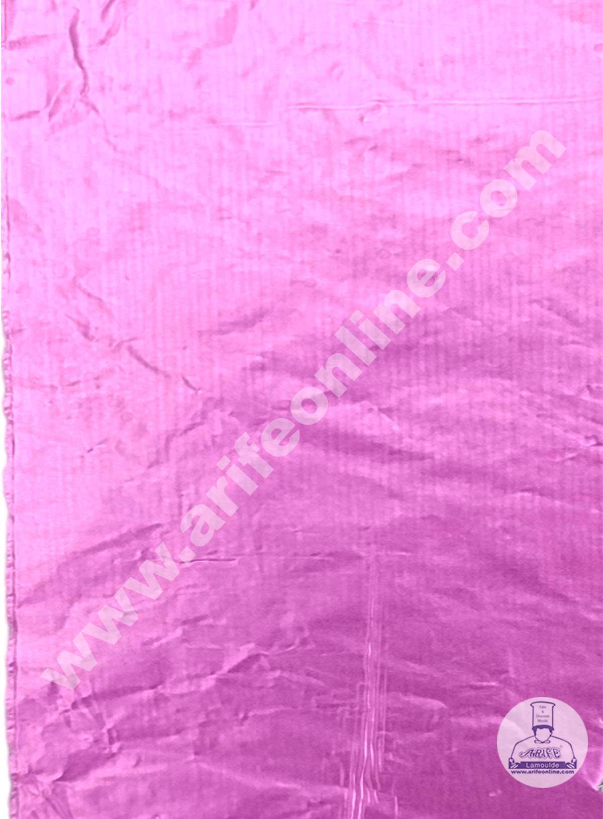 MIC Aluminum Foil Chocolate Wrapper - Dark Pink (7x10 Inch) 200 Pcs Pack (MOQ 12 PACK) (RAD)