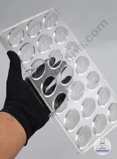 21 Cavity Polycarbonate Chocolate Mold │SB-1134 │(MOQ 12 PCS) (RRD)