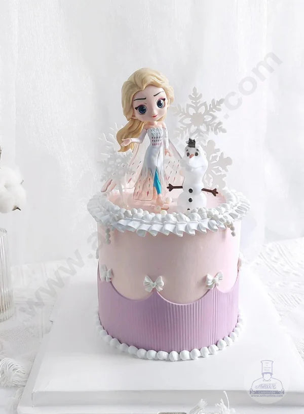 1 PC Disney Frozen Queen Elsa Doll Water Queen Princess | Doll Cake Topper | DIY Cake Decoration Accessories   SBTO-ELSA-W (MOQ 12 PCS)  (IE)