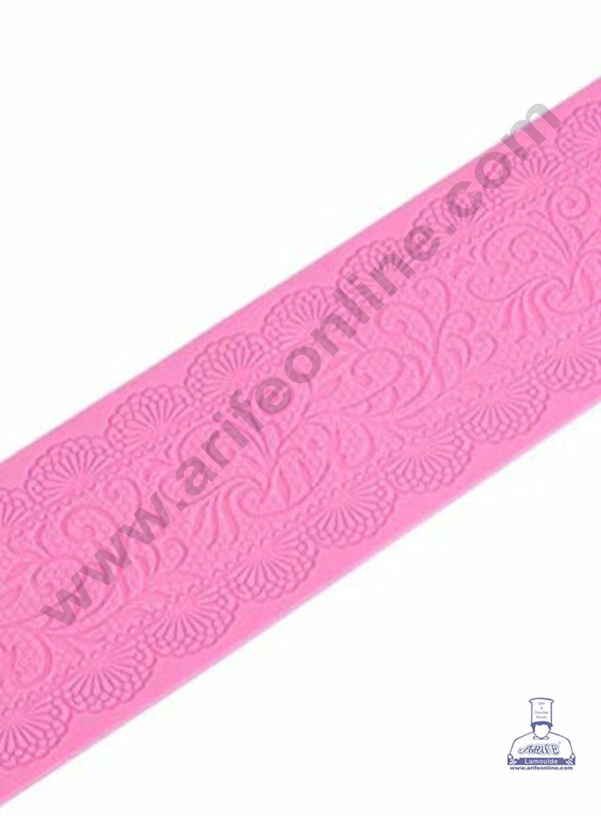 Cake Decor Silicone Cake Frame Design Lace Mould Fondant Cake Decorative Silicone Lace Mat Cake Baking Mat (SBLM-SM-2731)