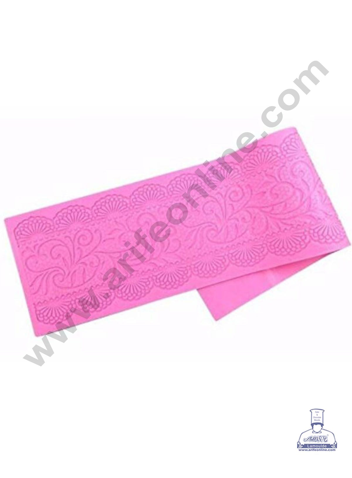 Cake Decor Silicone Cake Frame Design Lace Mould Fondant Cake Decorative Silicone Lace Mat Cake Baking Mat (SBLM-SM-2731)