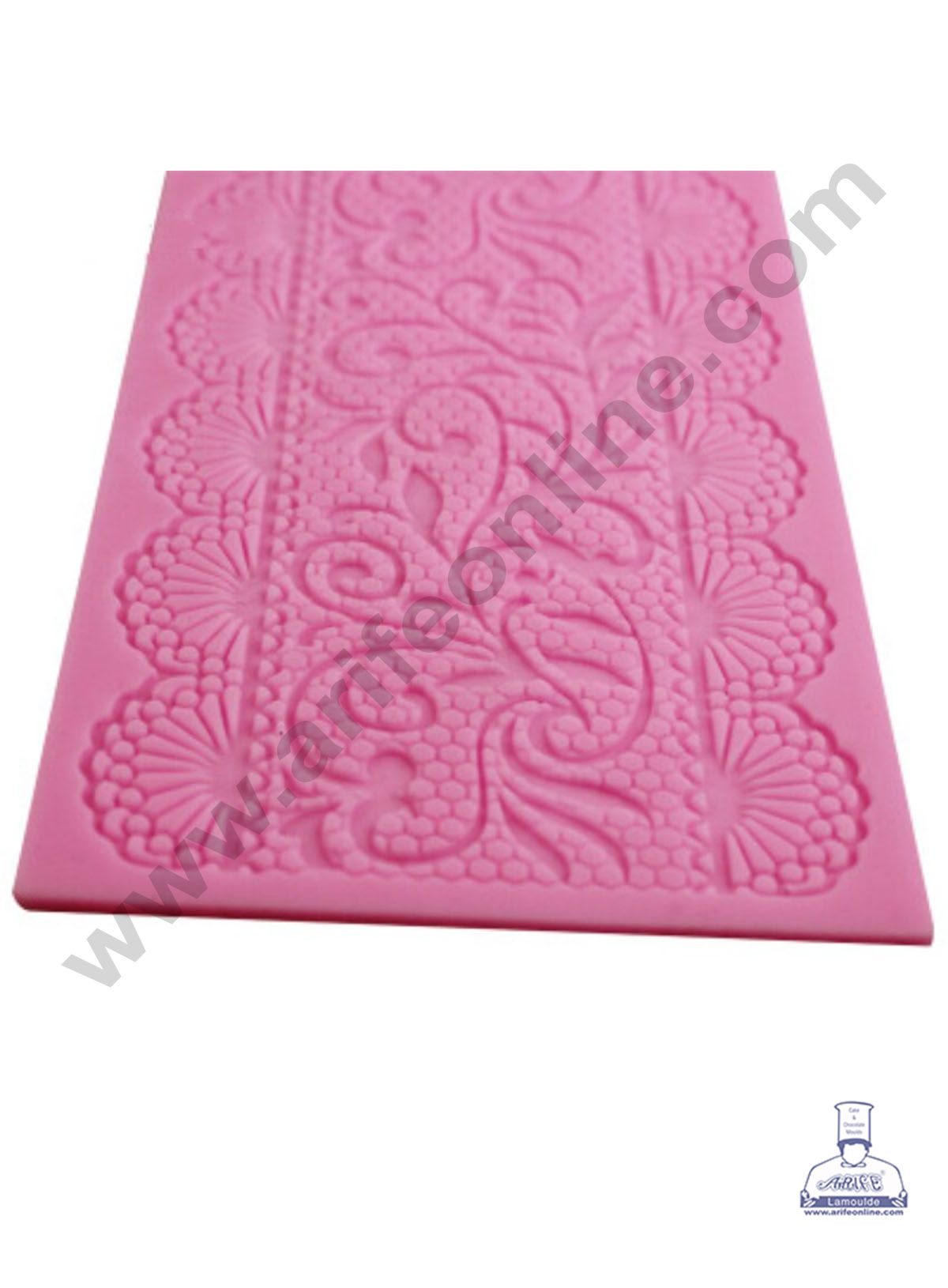 Cake Decor Silicone Cake Frame Design Lace Mould Fondant Cake Decorative Silicone Lace Mat Cake Baking Mat (SBLM-SM-2731)