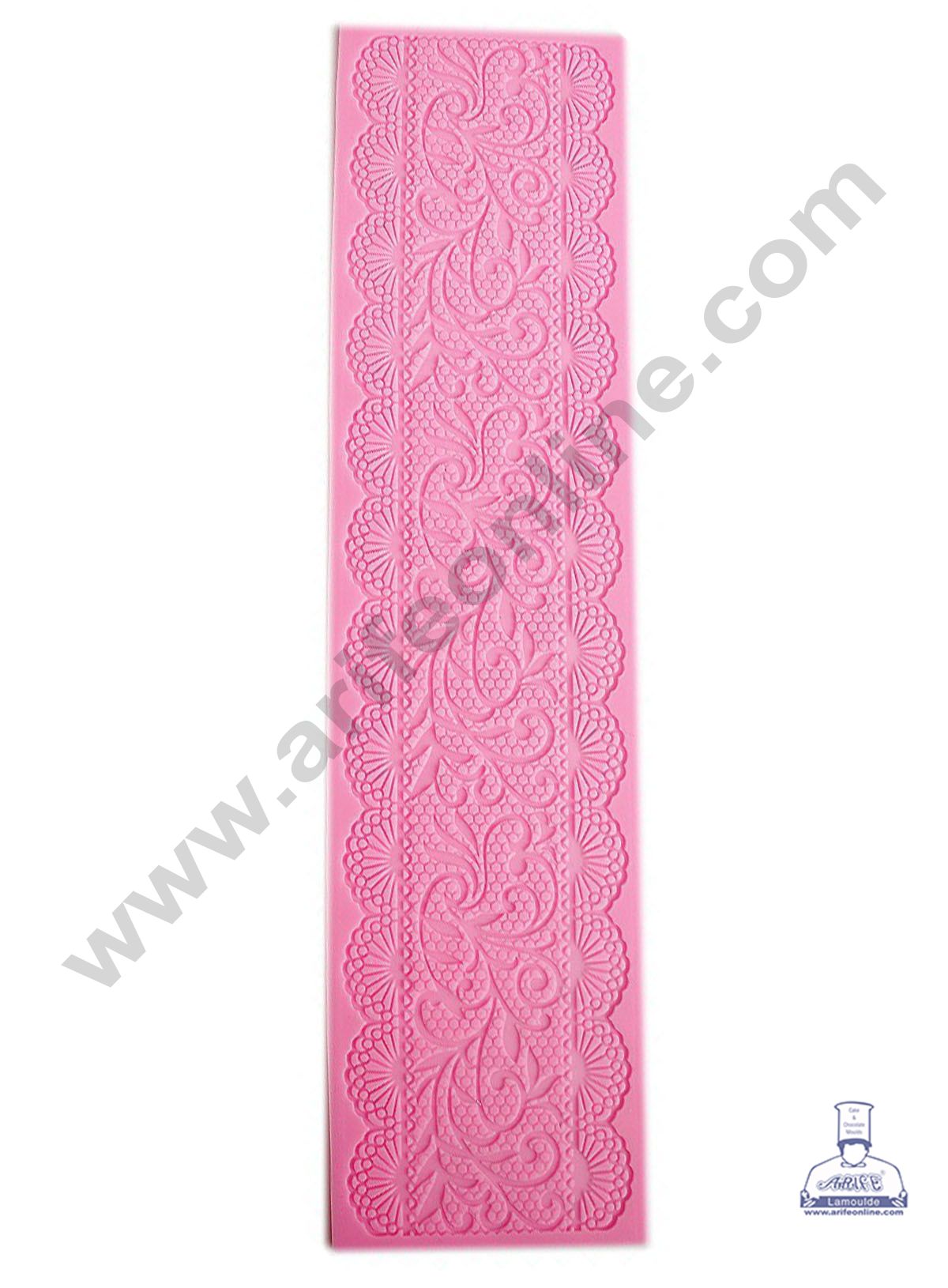 Cake Decor Silicone Cake Frame Design Lace Mould Fondant Cake Decorative Silicone Lace Mat Cake Baking Mat (SBLM-SM-2731)
