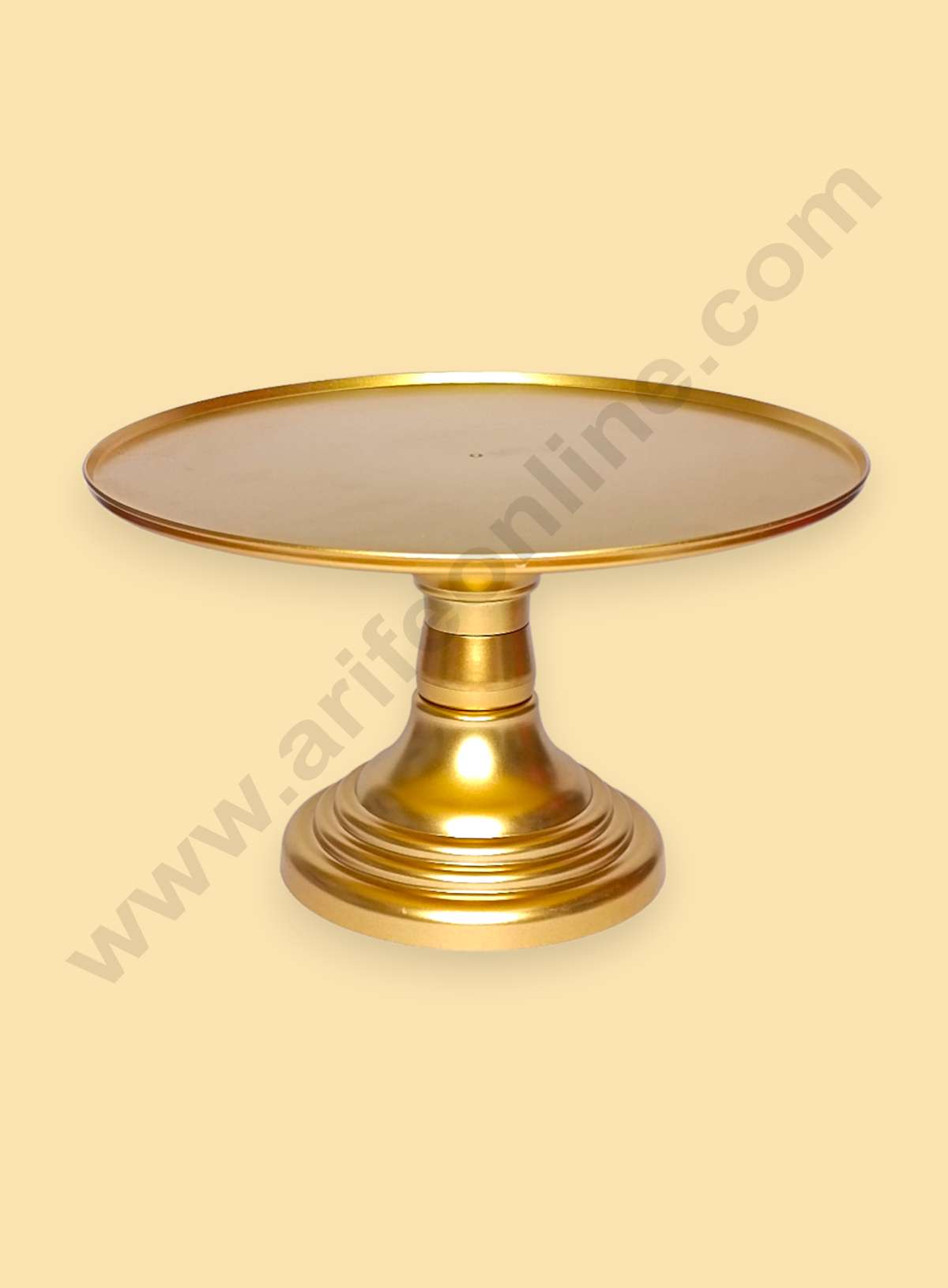 Adjustable Plastic Cake Stand | Cupcake Stand | Display Stand - Golden (MOQ 12 PCS)