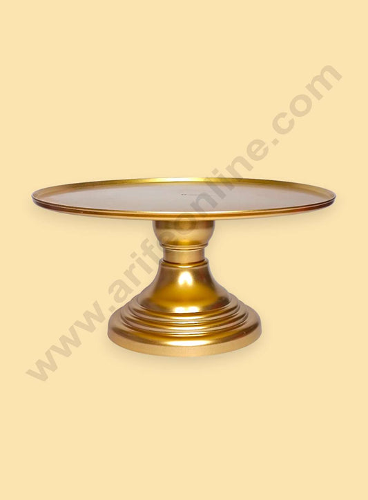 Adjustable Plastic Cake Stand | Cupcake Stand | Display Stand - Golden (MOQ 12 PCS)