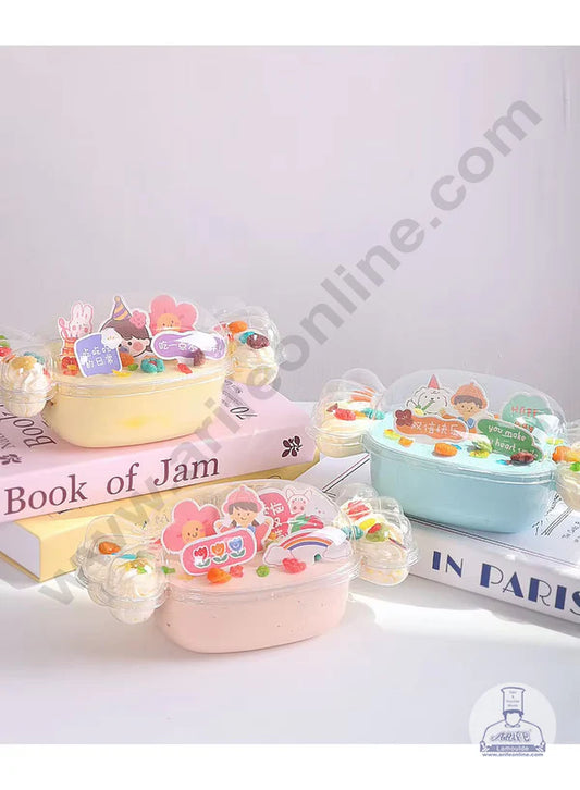 PVC Candy Shape Container With Lid Chocolate Box | Candy Box | Chocolate/Candy Packing Box | Gift Box   (MOQ 100 PCS) (AM)