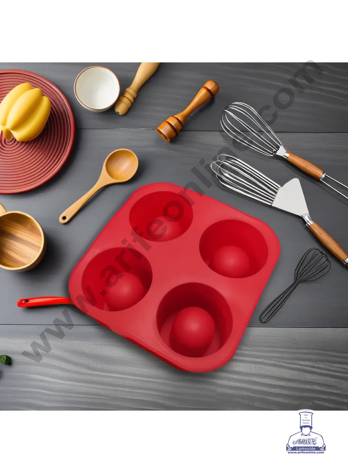 4 Cavity Cylinder Shape Ice Mould Silicone Ice Cube Maker (MOQ 12 PCS) (AAD)