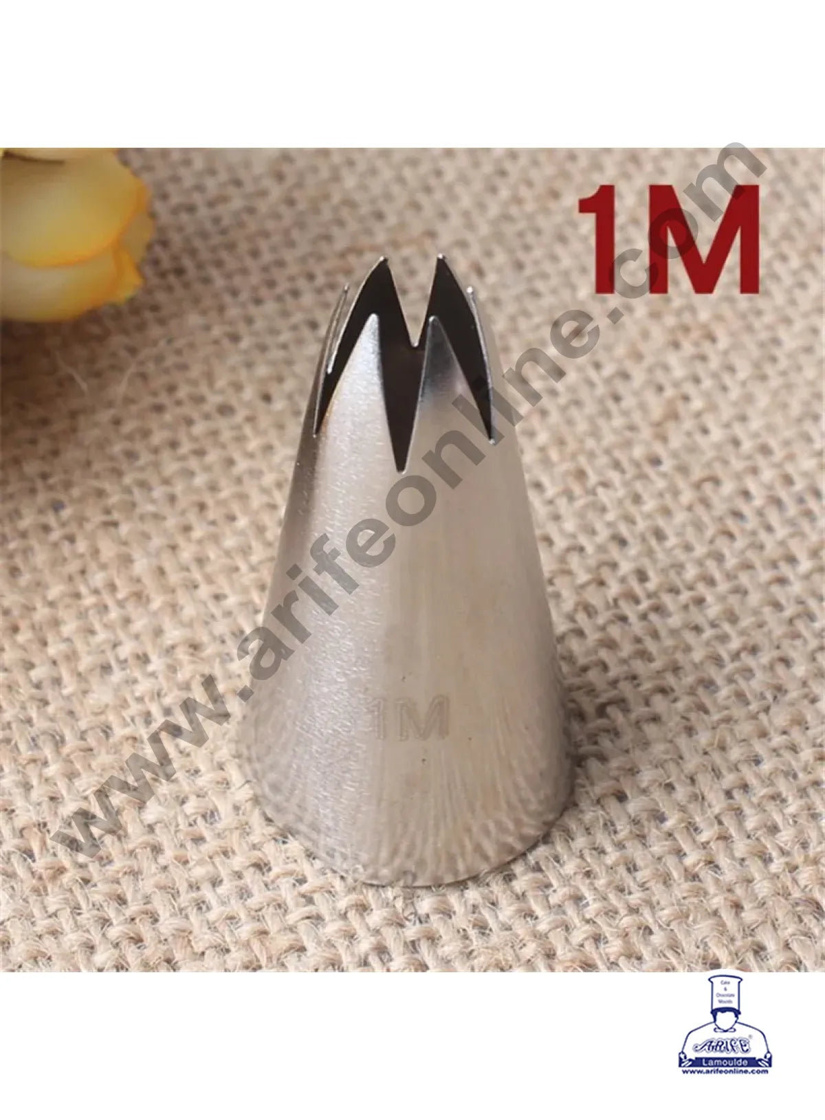 Medium Nozzle - No. 1M Open Star Piping Nozzle (MOQ 50 PCS)