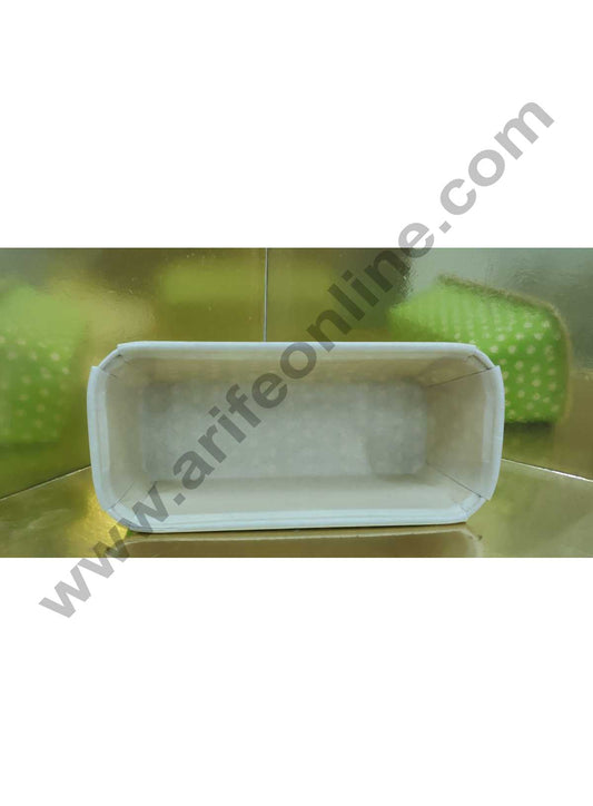 Novacart Bake &amp; Serve Paper Baking Mould By Cake Decor - Brown Coat Polka Dot Plum Cake Mould Green 10 Pcs