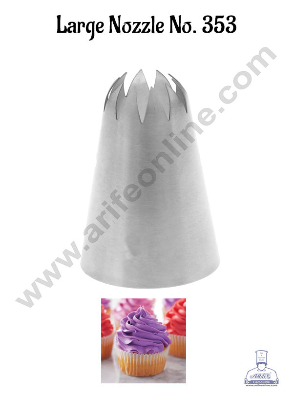 Large Nozzle - No. 353 Piping Nozzle (MOQ 50 PCS)