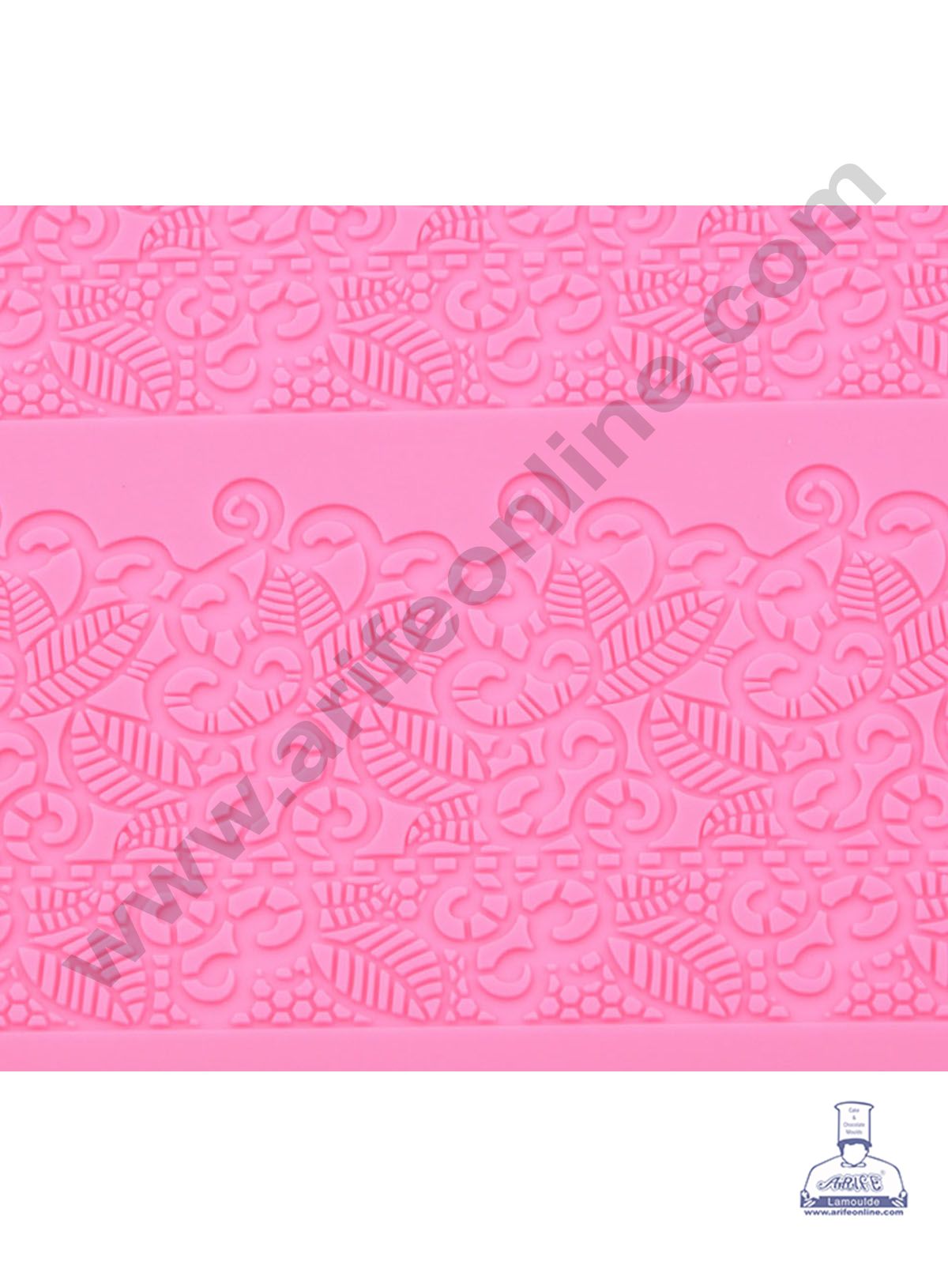 Cake Decor Silicone Cake Leaf Lace Mould Fondant Cake Decorative Silicone Lace Mat Cake Baking Mat (SBLM-SM-2729)