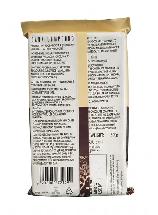 Lotus PAi Dark Compound Slab- 500 gm