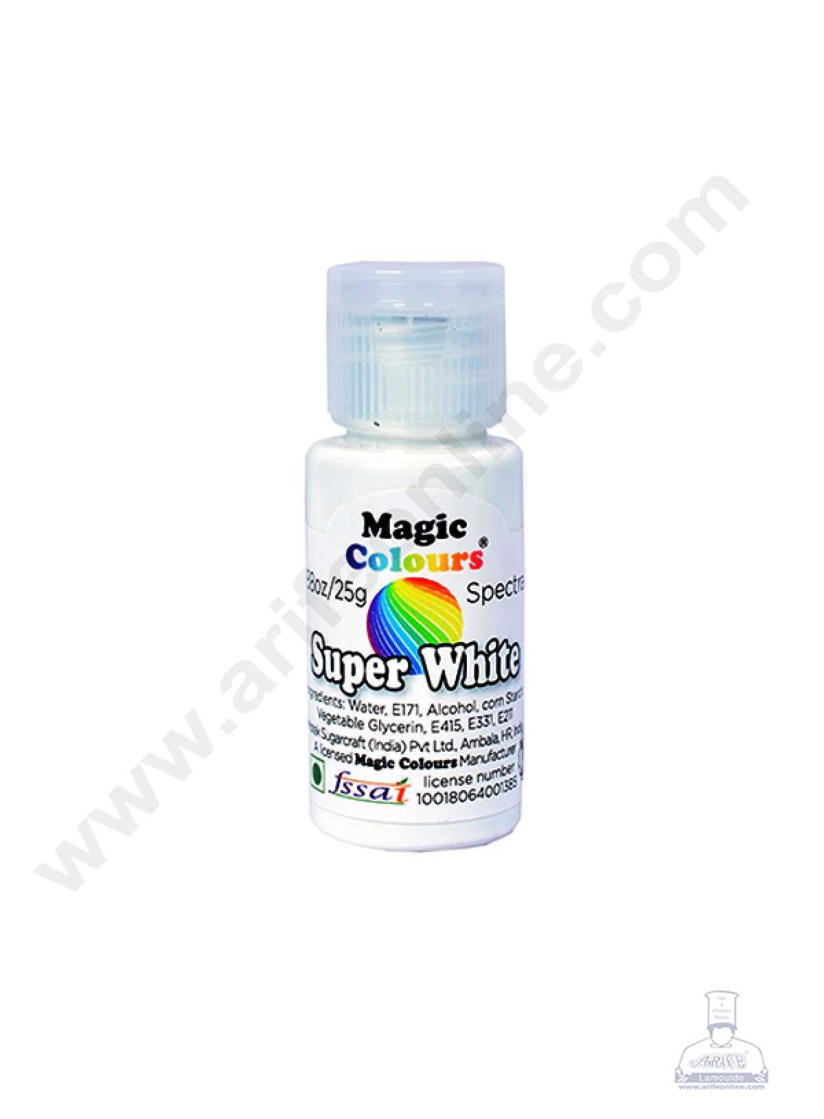 Magic Colours Mini Spectral Gel Color - Super White (MOQ 12 PCS PACK)