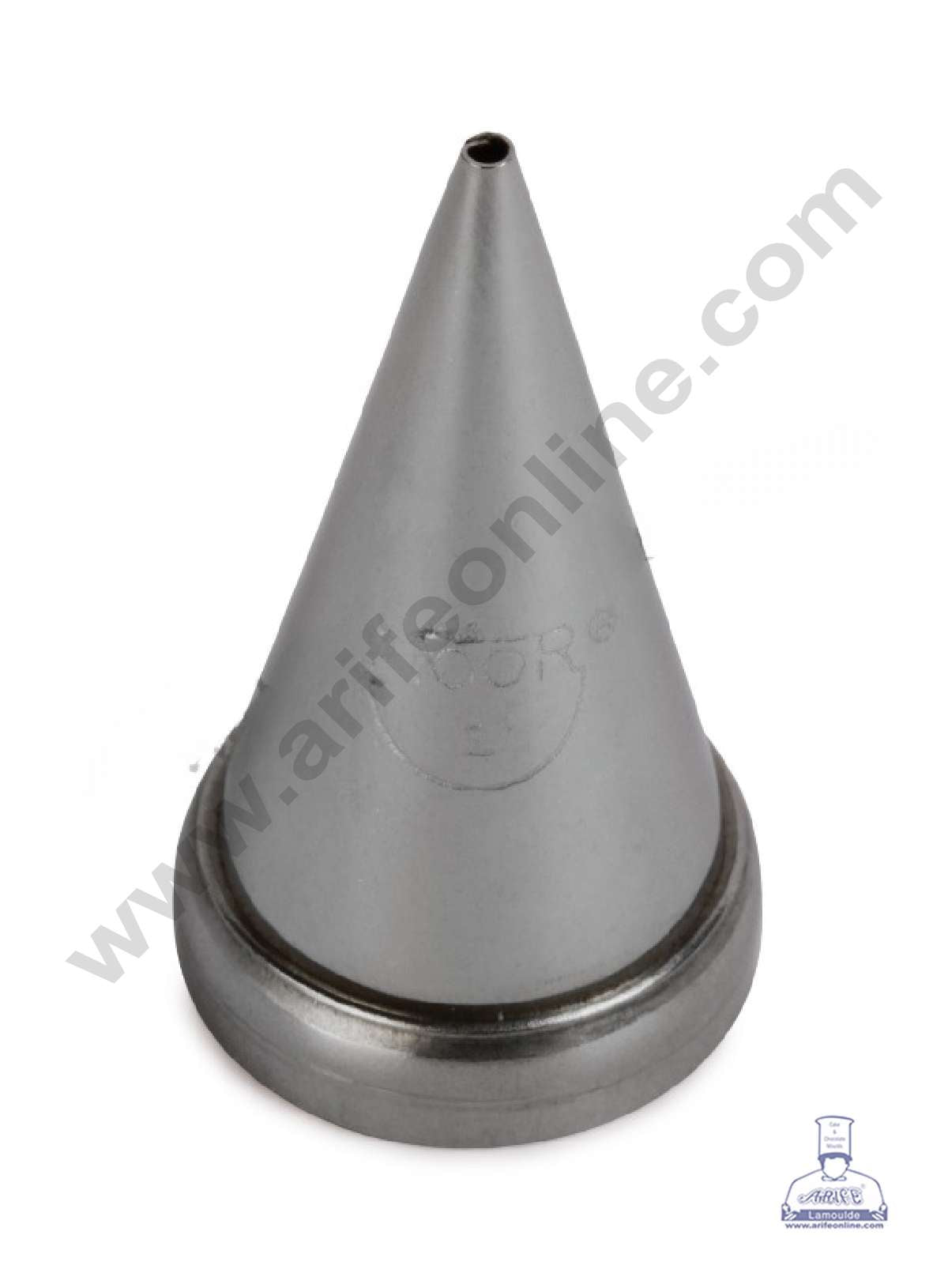 Medium Noor Nozzle - No. 1 Round Tips Dots, Beads, lines Piping Nozzle (MOQ 50 PCS)