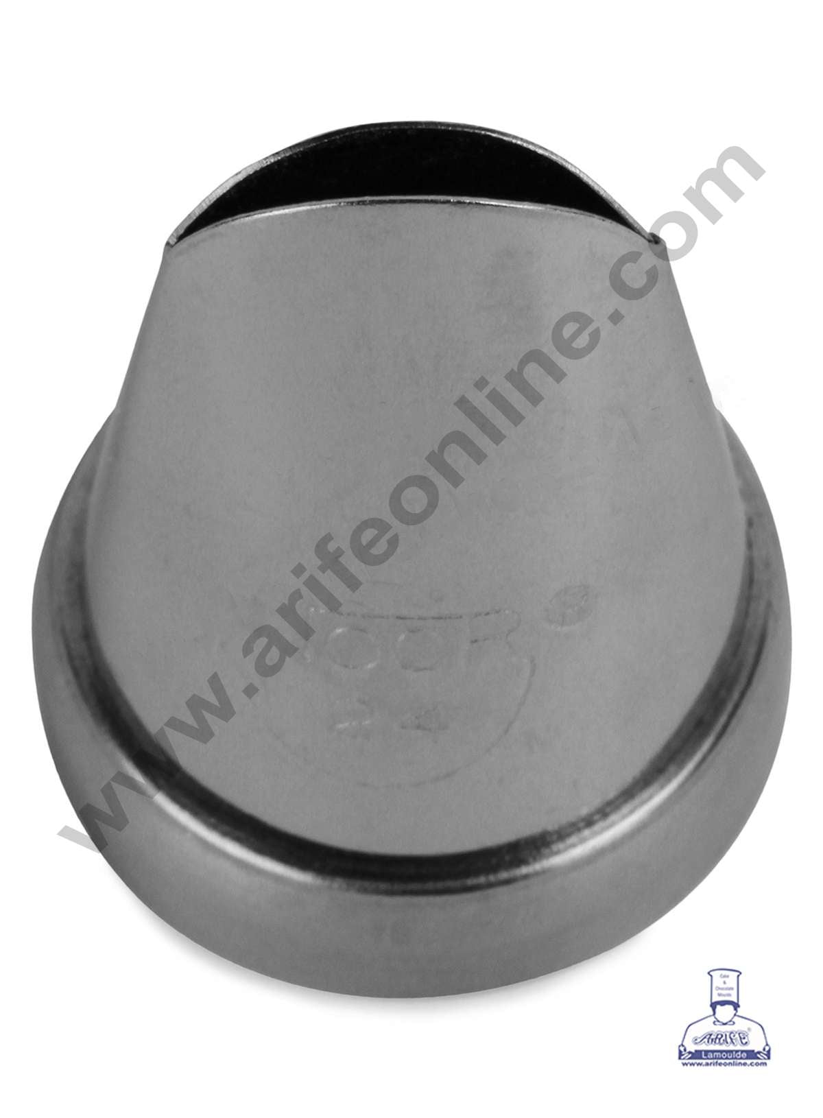 Small Noor Nozzle - No. 24 Frill | Border Ribbon Design Piping Nozzle with Collar Ring (MOQ 50 PCS)