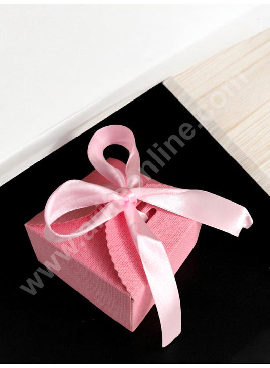 Goodie Bag For Hampers | Chocolate Box Hamper Box 10 Pcs Pack - Pink SBGB-16-P (MOQ 10 PACK)