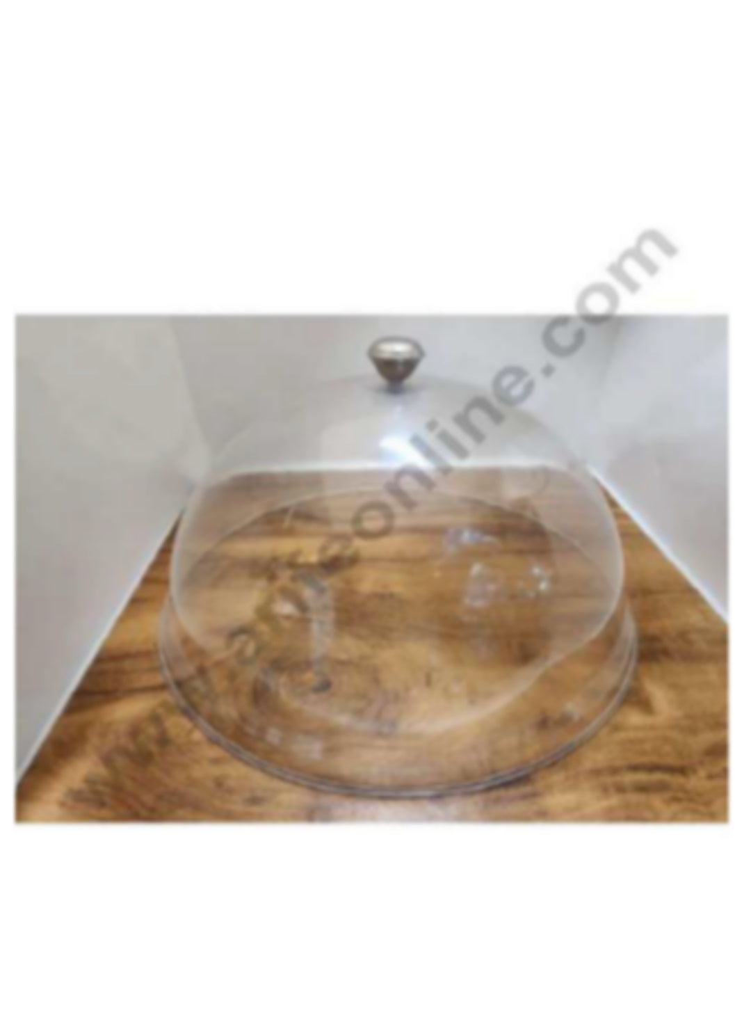 Acrylic Dome Cover 12 Inch   Diameter 12.5 inch X Height 8.5 inch (MOQ 50 PCS) (ROE)