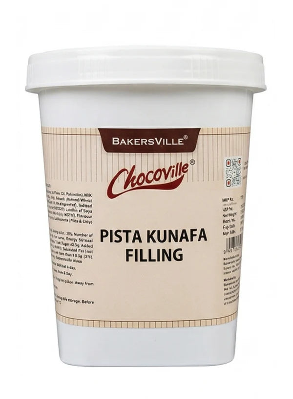 Chocoville Pista Kunafa Filling (1kg) - Dessert decorating and topping - (SB-BV-PKF-1) (MOQ 12 PCS)