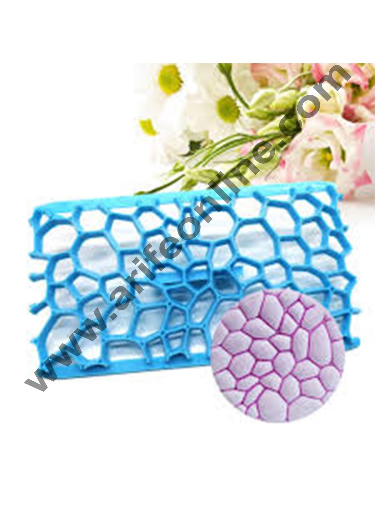 Cake Decor Quilt Embosser Mould, Cookie Biscuit Cupcake Mould Fondant Cake Decorating Tools