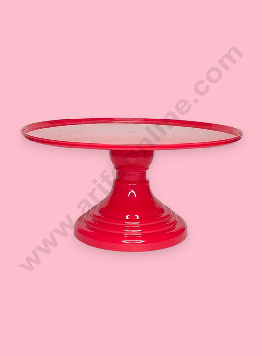 Adjustable Plastic Cake Stand | Cupcake Stand | Display Stand - Red (MOQ 12 PCS)