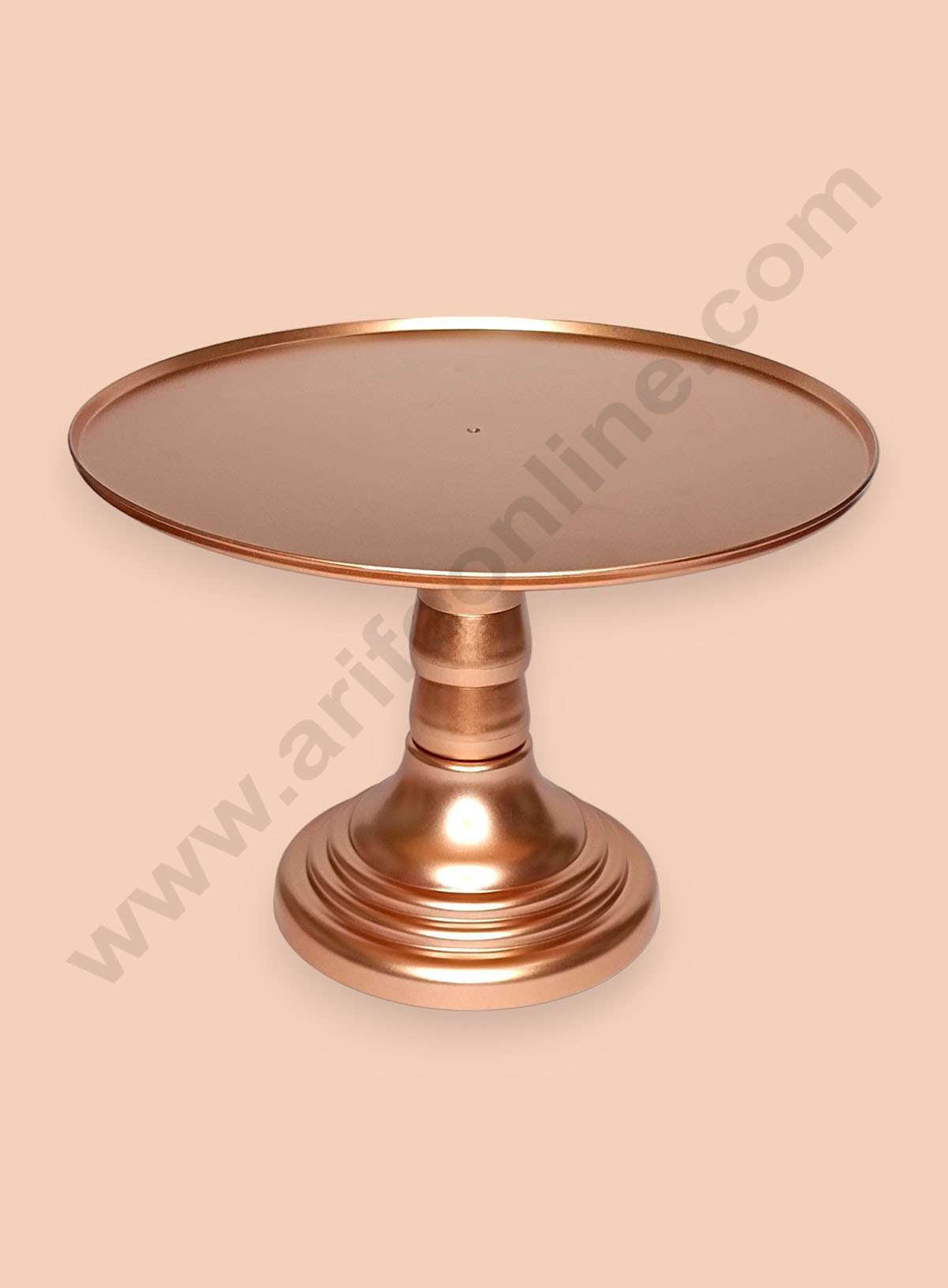 Adjustable Plastic Cake Stand | Cupcake Stand | Display Stand - Rose Gold (MOQ 12 PCS)