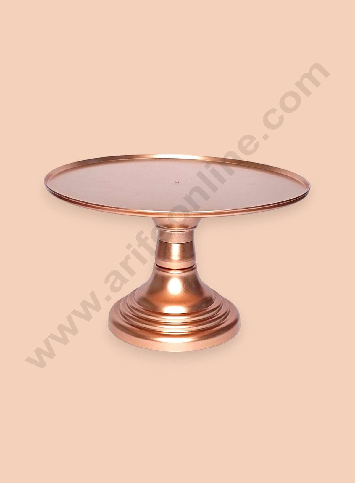 Adjustable Plastic Cake Stand | Cupcake Stand | Display Stand - Rose Gold (MOQ 12 PCS)
