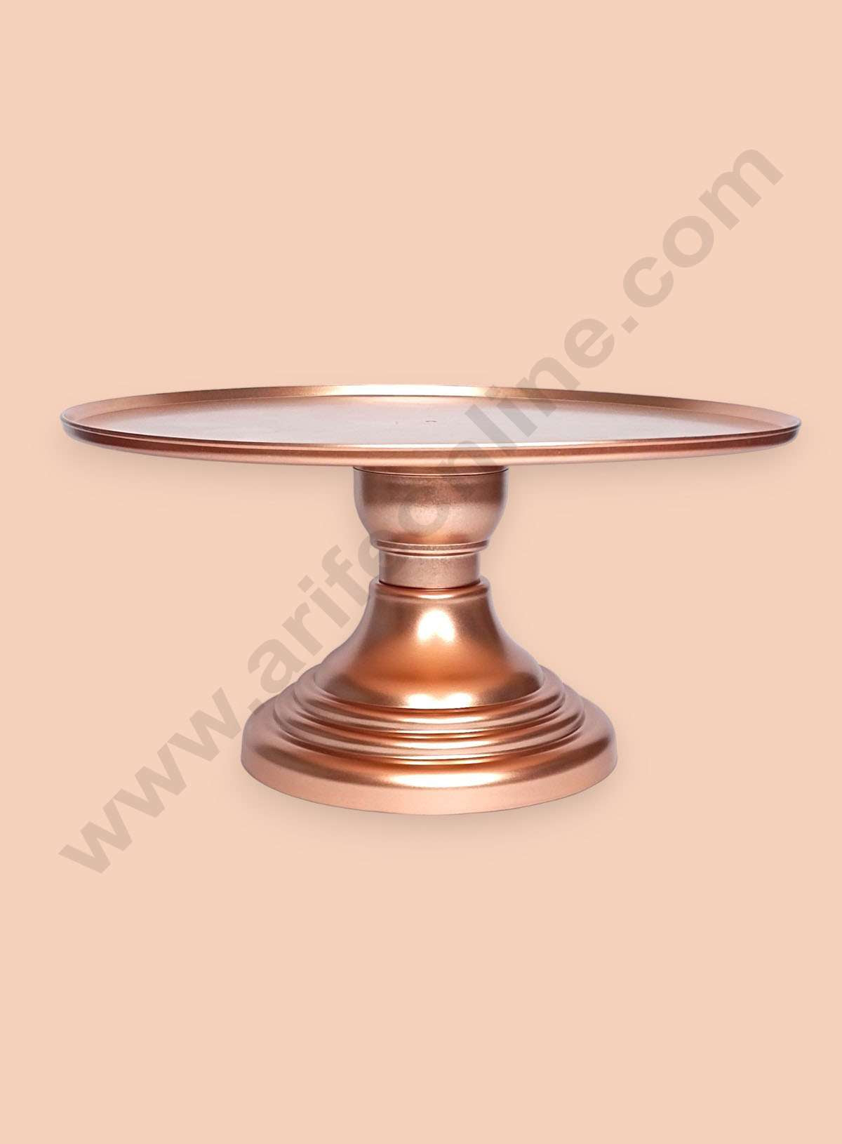Adjustable Plastic Cake Stand | Cupcake Stand | Display Stand - Rose Gold (MOQ 12 PCS)