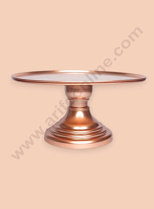 Adjustable Plastic Cake Stand | Cupcake Stand | Display Stand - Rose Gold (MOQ 12 PCS)