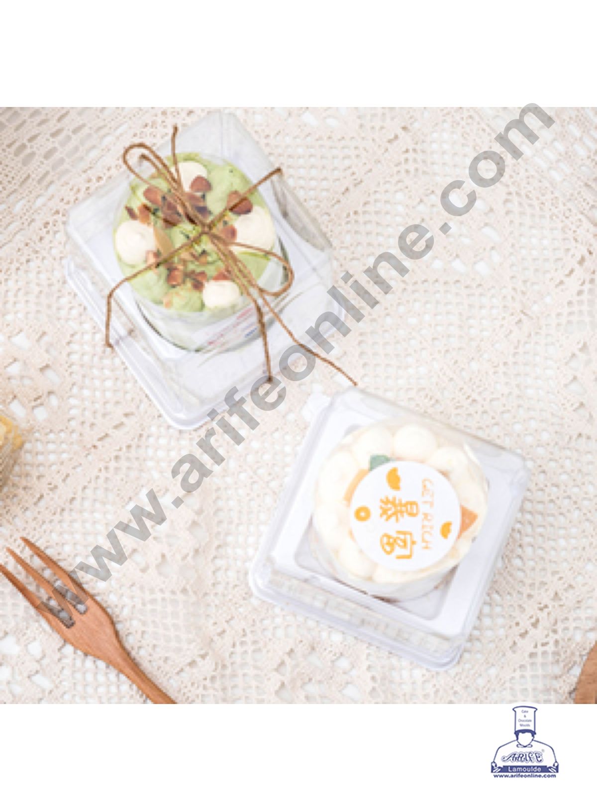 PVC ROUND CHEESE 14X12.5X7.5" SB-QS-31 (MOQ 100 PCS) (AU)