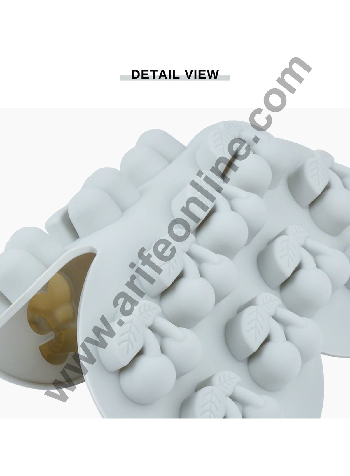 Cake Decor 14 Cavity Silicone Chocolate Mould Cherry Shape Silicon Jelly Candy Mould