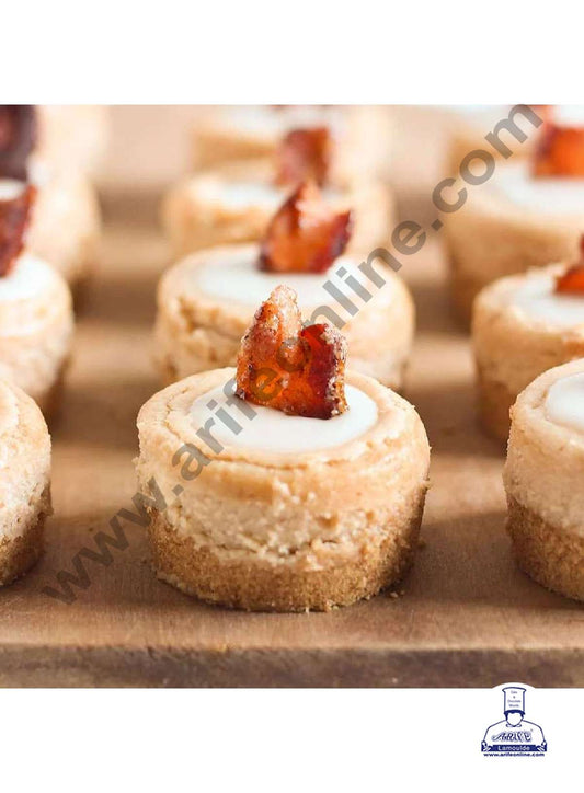 24 Cavity Round Non Stick Mini Cheesecake Pan | Aluminium Mould (SBNS-A-10) (MOQ 12 PCS) (FDD)